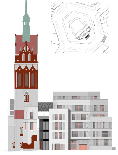 Bethanienturm Plan